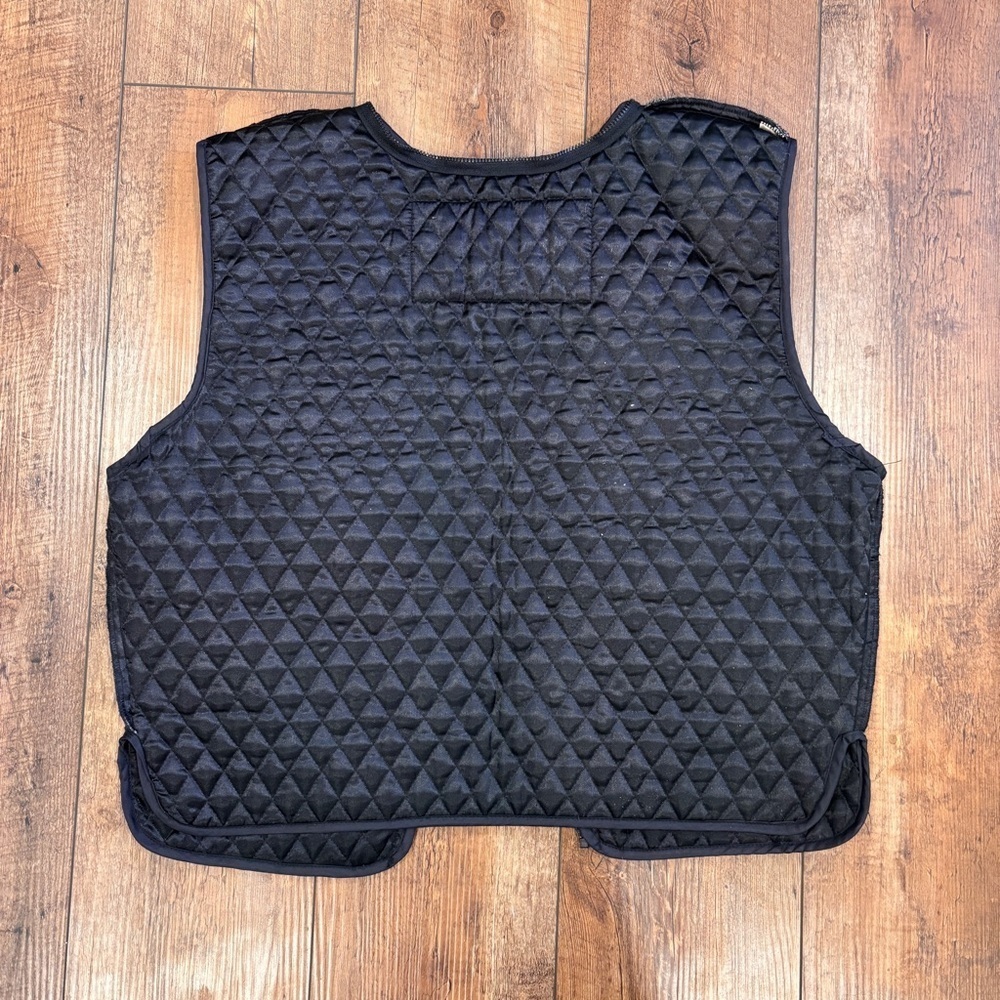 Harley Davidson An American Legend Men's Black Removable Vest Liner Quilted S - Picture 5 of 7
